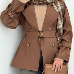 بارانی چهار دکمه آستر دار